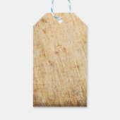 エレガントモダン素朴Sunflower Crate Baby Shower ギフトタグ (裏面)