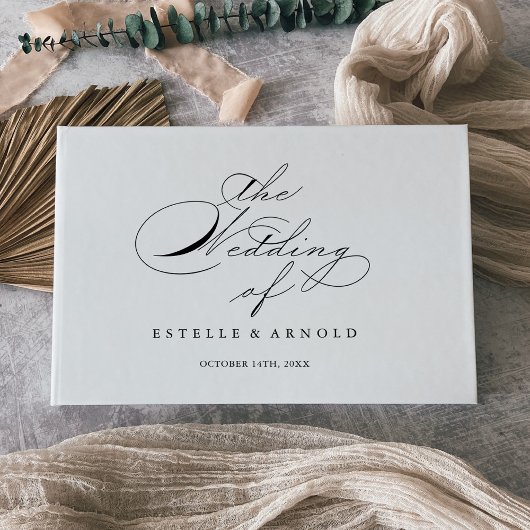 エレガントモダン結婚書 ゲストブック