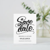 エレガントモダン結婚書 ポストカード (スタンド正面)