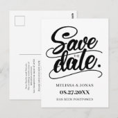 エレガントモダン結婚書 ポストカード (正面/裏面)