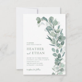 エレガントモダン結婚病 招待状