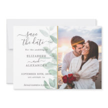 エレガントモダン結婚緑化写真