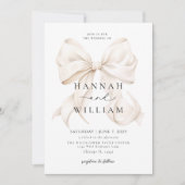 エレガントモダン結婚論 招待状 (正面)