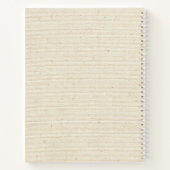 エレガントモダン結婚Guest Book ノートブック (裏面)