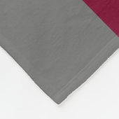 エレガントモダン縦線パターン フリースブランケット (角)