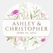 エレガントモダン花結婚の