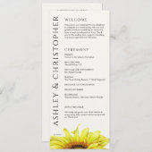 エレガントモダン花結婚病 プログラム (正面/裏面)