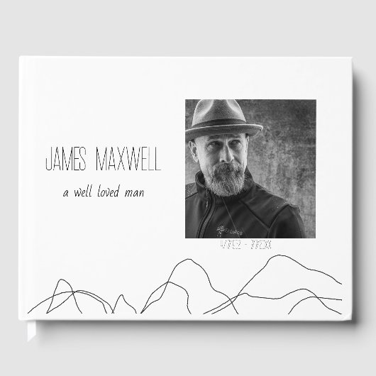 エレガントモダン記念写真集 ゲストブック (正面)