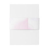 エレガントモダン赤面結婚フローラ 招待状ベリーバンド (裏面例)