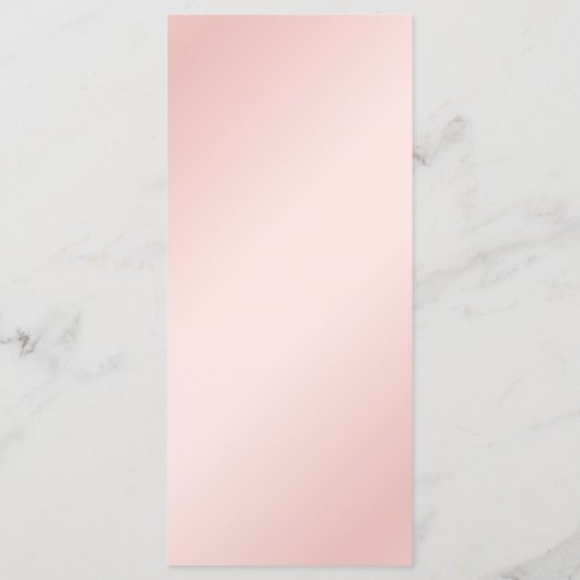 エレガントモダン赤面Pink Grayのメ結婚ニュー メニュー (裏面)