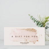 エレガントモダン金ゴールドグリッター赤面 (スタンド正面)