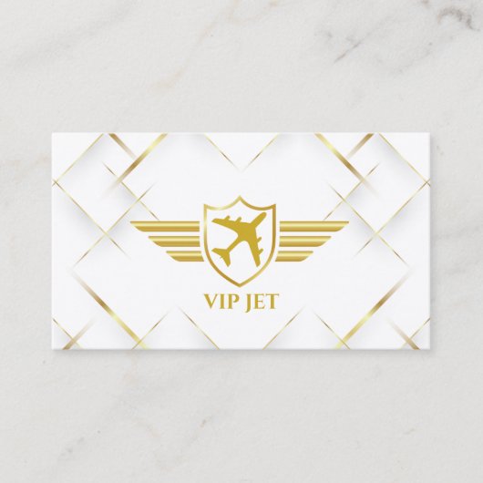 エレガントモダン金ゴールドプロフェッショナル、QRコード 名刺 (正面)