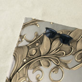 エレガントモダン金ゴールド加飾ビーチタオル ビーチタオル (インサイチュ)