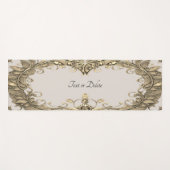 エレガントモダン金ゴールド化粧ヨガマット ヨガマット (正面(横))