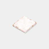 エレガントモダン金ゴールド抽象芸術 ポストイット (アングル)