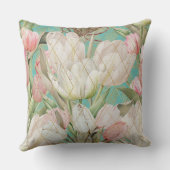 エレガントモダン金ゴールド柄 クッション (裏面)