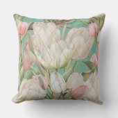 エレガントモダン金ゴールド柄 クッション (正面)