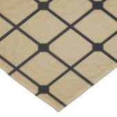 エレガントモダン金ゴールド正方形タイルのパターン | テーブルクロス (アングル)