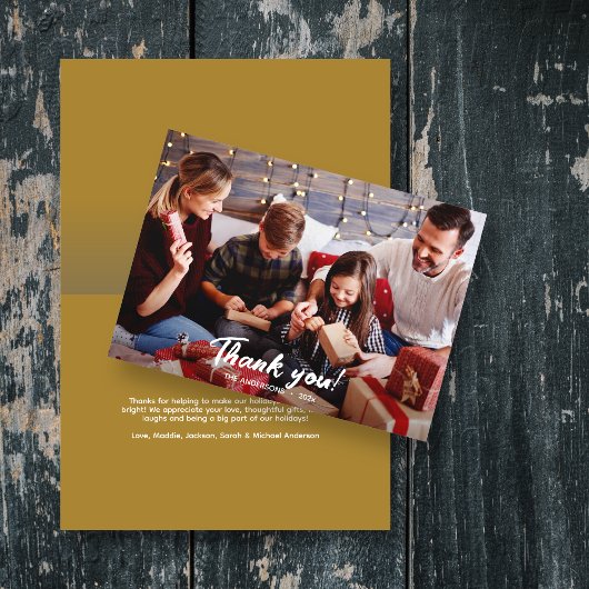 エレガントモダン金ゴールド カード