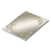 エレガントモダン金ゴールド ノートパッド (回転)