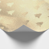 エレガントモダン金ゴールド ラッピングペーパー (角)