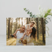 エレガントモダン金ゴールド 箔シーズンカード (立ち正面)