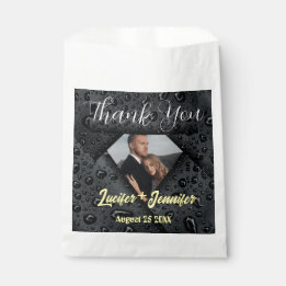 エレガントモダン金ダイヤカスタムモンド写真結婚の フェイバーバッグ