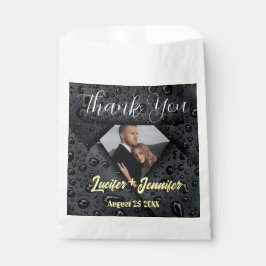 エレガントモダン金ダイヤカスタムモンド写真結婚の フェイバーバッグ