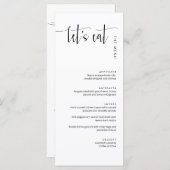 エレガントモダン食べご飯あり (正面/裏面)