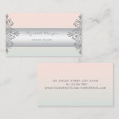 エレガントモダン魅力的プロフェッショナル 名刺 (正面/裏面)