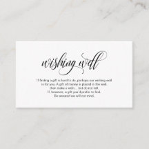 エレガントモダン黒文字結婚願い