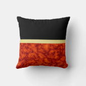 エレガントモダン黒金ゴールド クッション (裏面)