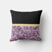 エレガントモダン黒金ゴールド クッション (裏面)