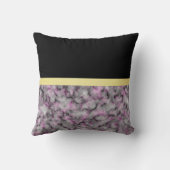 エレガントモダン黒金ゴールド クッション (裏面)