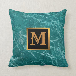 エレガントモダン黒金ゴールド クッション