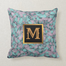 エレガントモダン黒金ゴールド クッション