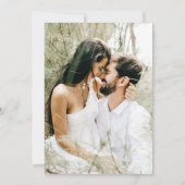 エレガントモダン2写結婚真 招待状 (裏面)