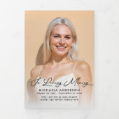 エレガントモダン8回葬儀・法要 三つ折りプログラム (カバー)