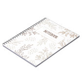 エレガントモダン ノートブック (左側)