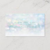 エレガントモダン《写真》ぼけ味 名刺 (裏面)