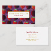 エレガントモダン 名刺 (正面/裏面)