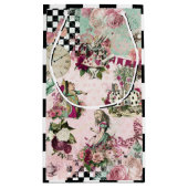 エレガントモダンAlice in Wonderland スモールペーパーバッグ (裏面)