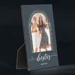 エレガントモダンGift for Bestie BFF Photo Keepsake フォトプラーク<br><div class="desc">エレガントモダンGift for Bestie BFF Photo Keepsake</div>