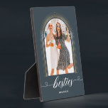 エレガントモダンGift for Bestie BFF Photo Keepsake フォトプラーク<br><div class="desc">エレガントモダンGift for Bestie BFF Photo Keepsake</div>