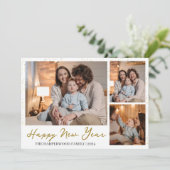 エレガントモダンHappy New Year 3数々の写真 シーズンカード (スタンド正面)