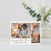 エレガントモダンHappy New Year 3数々の写真 シーズンポストカード (スタンド正面)