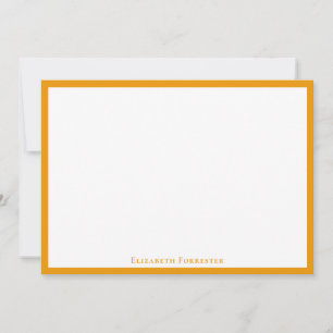 エレガントモダンHoney 縁ど Flat Note Card ノートカード