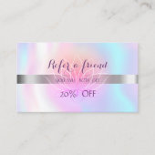 エレガントモダンLotus,ホログラフィック参照カード 紹介カード (正面)