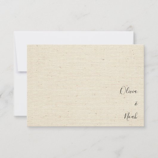 エレガントモダンMonogram Thank サンキューカード (正面)