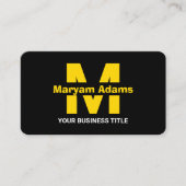 エレガントモダンQRコードのスキャン 名刺 (正面)